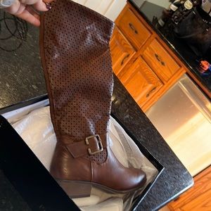 Womens Pierre Dumas Tall Riding Boots